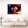 Obrazy diamentowe 5d 30 x 40 cm - planety kosmos